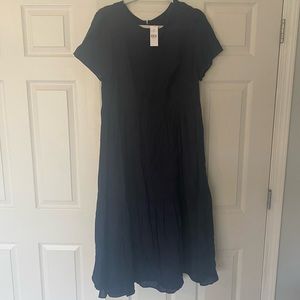 New with Tags - Ann Taylor Factory Navy Dress Large